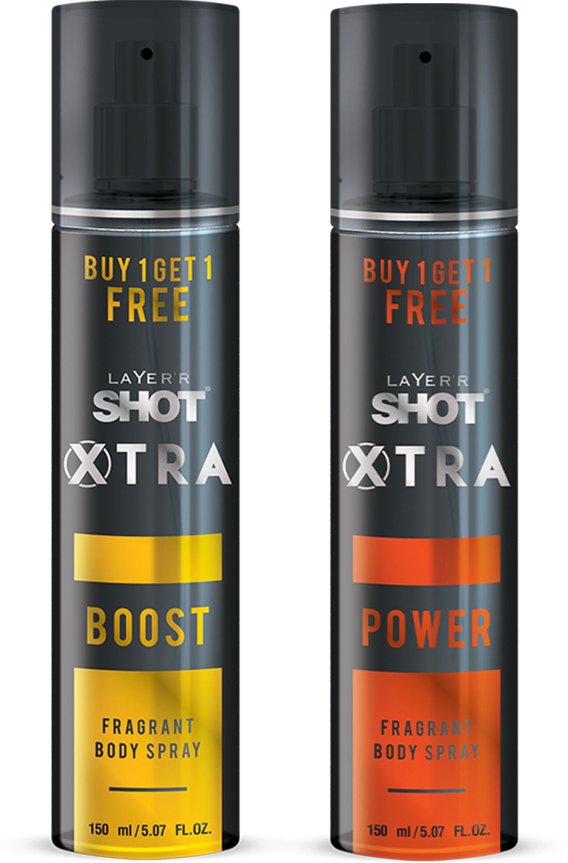 SHOT XTRA BOOST AND POWER Deodorant Spray - For Men-image-49