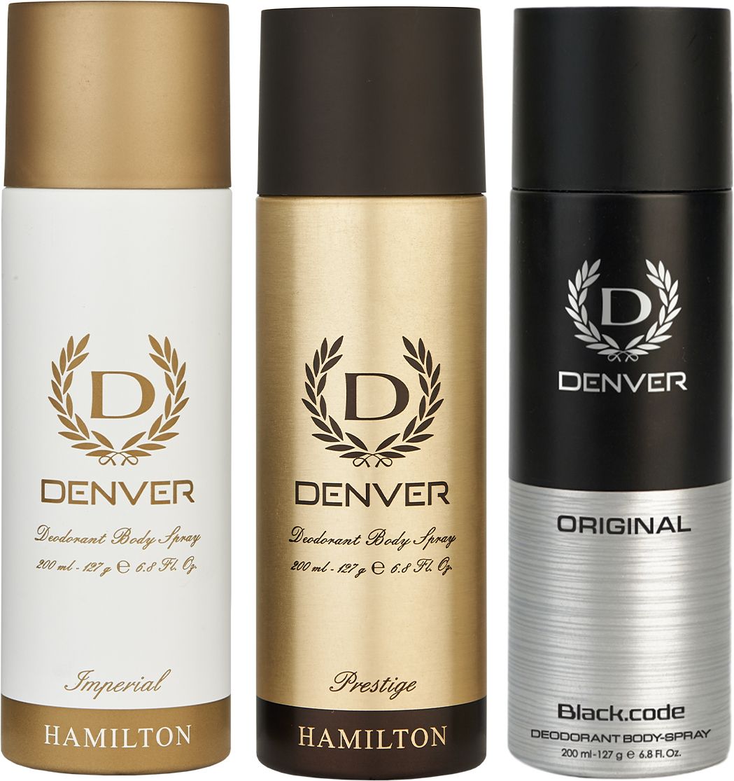 denver Black Code, Imperial & Prestige | Long Lasting Deodorant Spray - For Men-picture-20