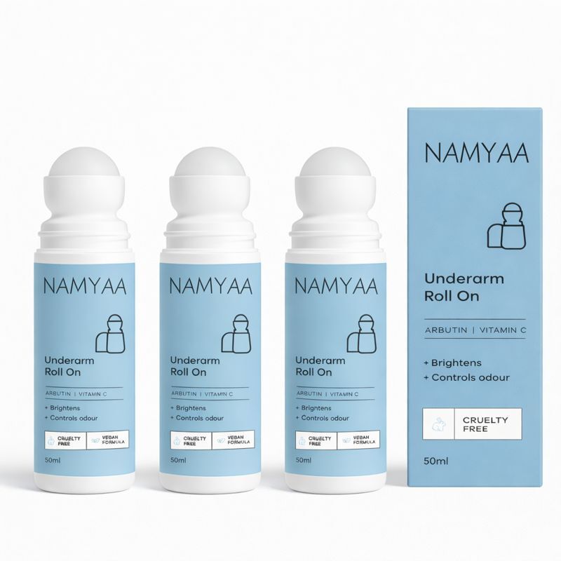 Underarm Roll On- 4% AHA BHA & 6% Brightening Complex|Reduces Pigmentation&Odour Deodorant Roll-on - For Women-image-4