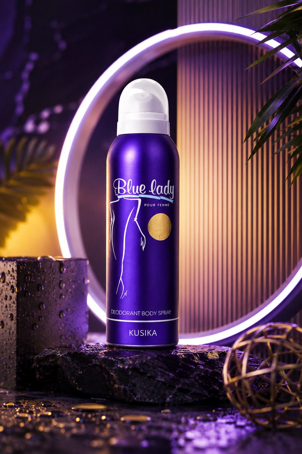 Blue Lady Luxe Aura Perfume Body Spray for Women Deodorant Spray - For Women-image-21