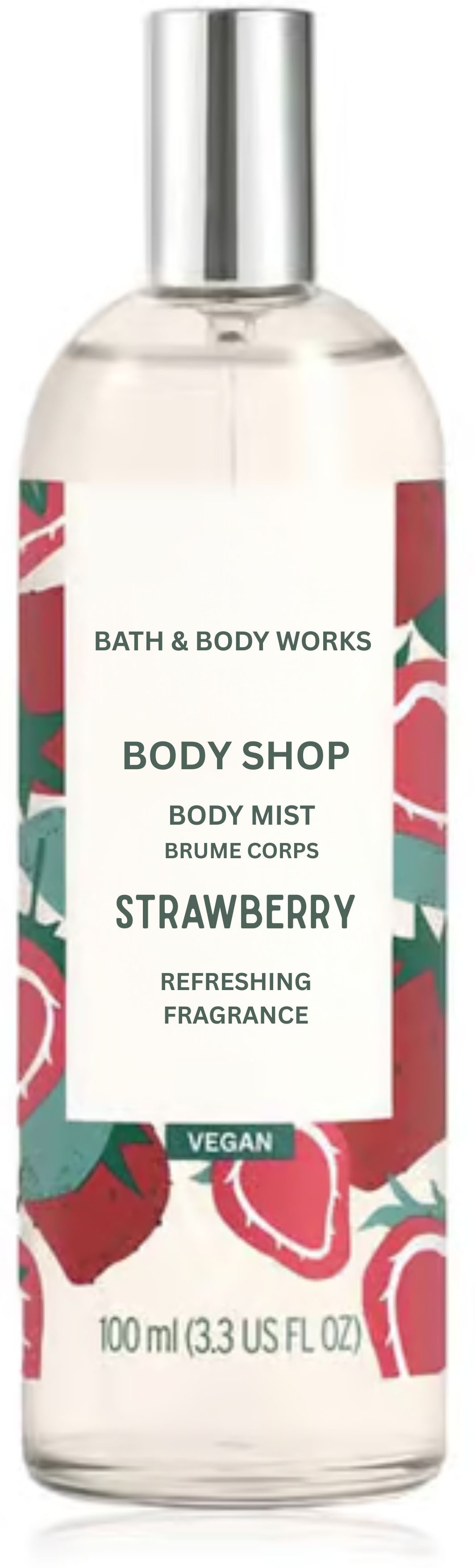 BODY SHOP STRAWBERRY REFRESHING FRAGRANCE BODY MIST Body Mist - For Women-image-41