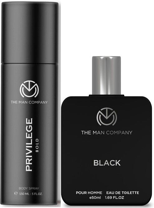 Black & Bold Perfume Duo - 150 ml, 50 ml Body Spray-For Men-image-42