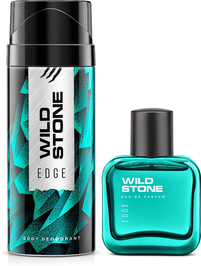 wild stone Edge Deo 200ml & Perfume 50ml | Long-Lasting Freshness Fragrance| Deodorant Spray - For Men-picture-2