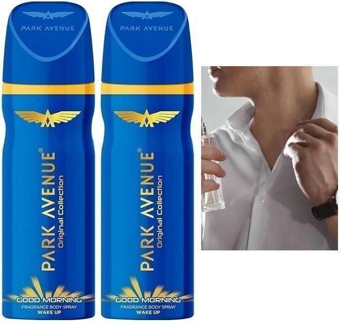 Good Morning Original Collection Wake Up Deodorant Body Spray Pack of 2 Deodorant Spray - For Men-image-27