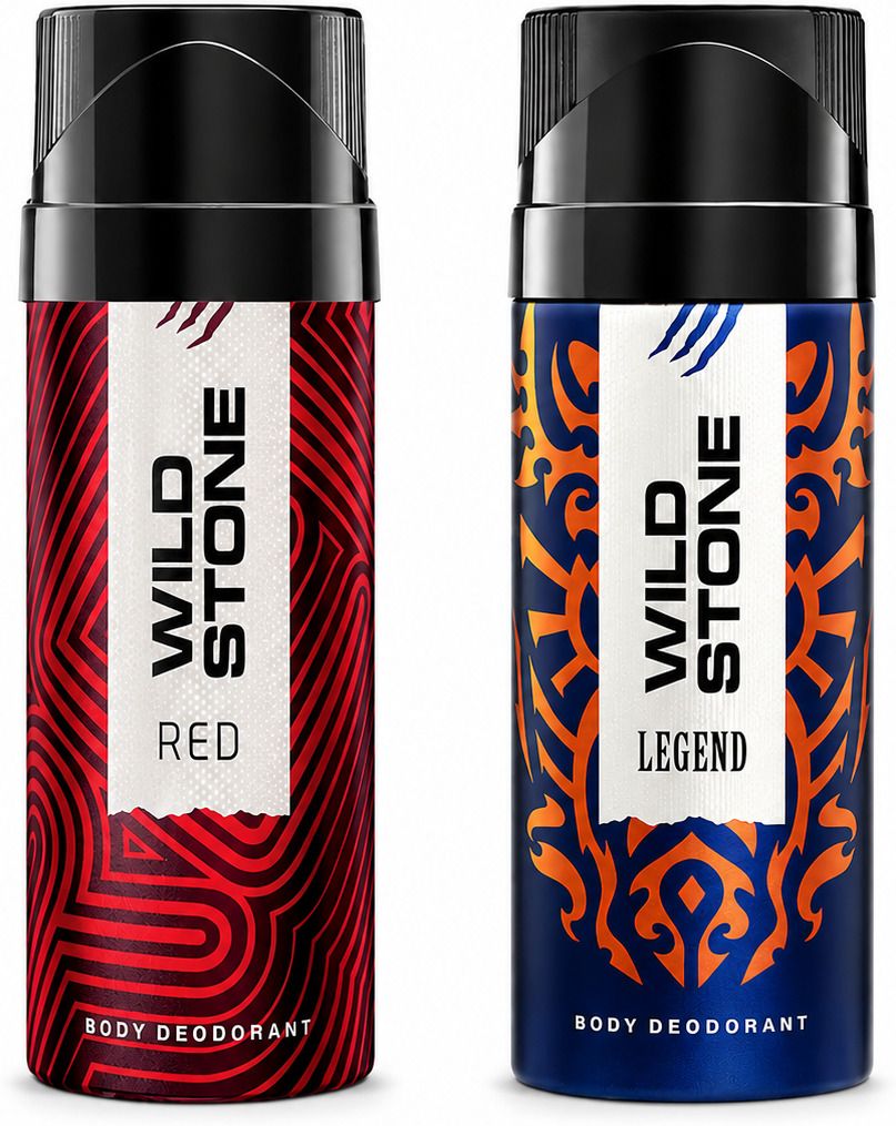 Red and Legend Combo Pack, Long-Lasting Body Perfume, Deodorant Spray - For Men-image-45
