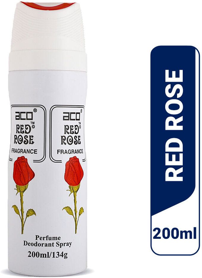 Red Rose Perfume Deodorant Spray 200ml for Women Deodorant Spray - For Women-image-34