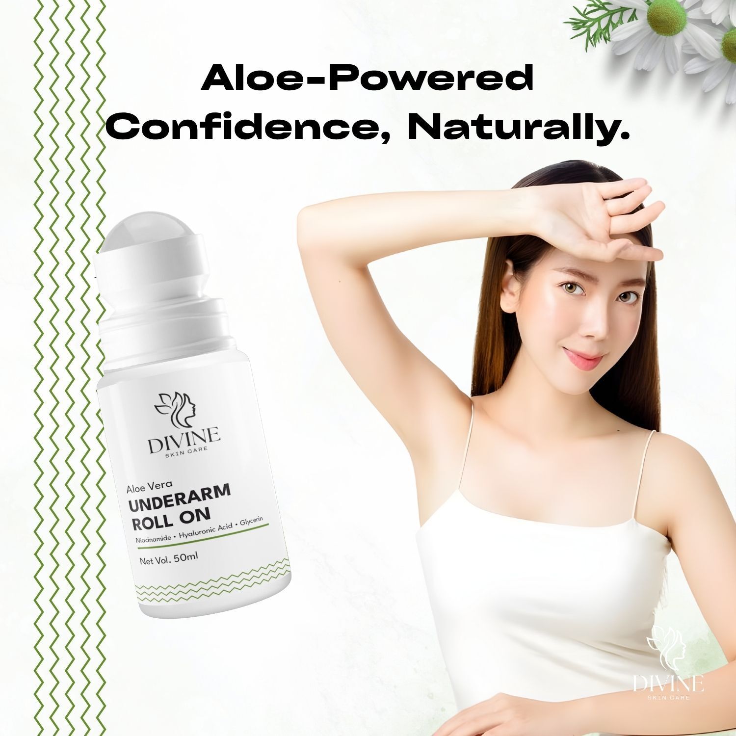 divine skin care Sweat Control Underarm Care for Women Deodorant Roll-on - For Women-picture-21