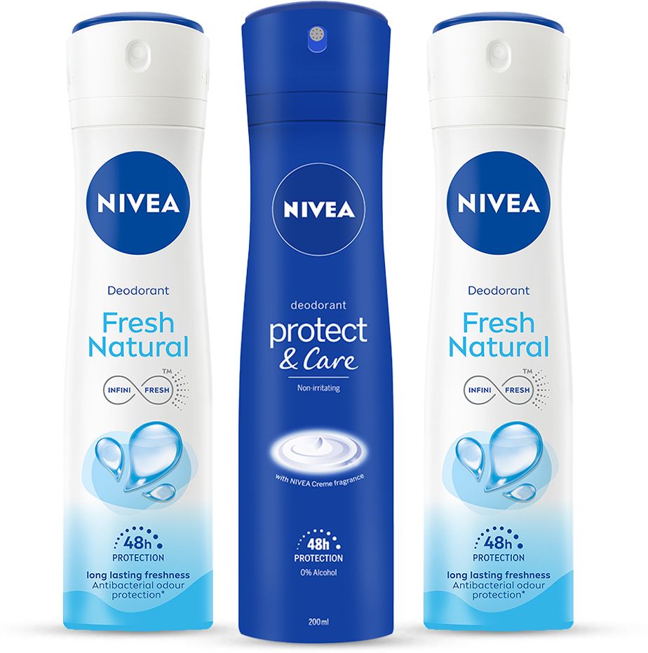 Fresh Natural Women Deodorant (Pack of 2) &Protect and Care Deodorant (Pack of 1) Deodorant Spray-For Women-image-37