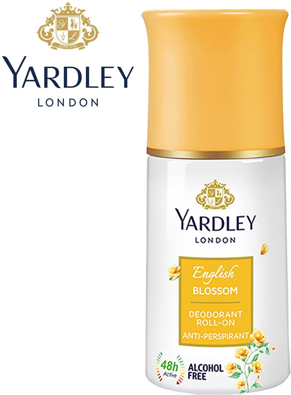 yardley london English Blossom Anti Perspirantref Refreshing Deodorant Roll On Deodorant Roll-on - For Women-picture-29
