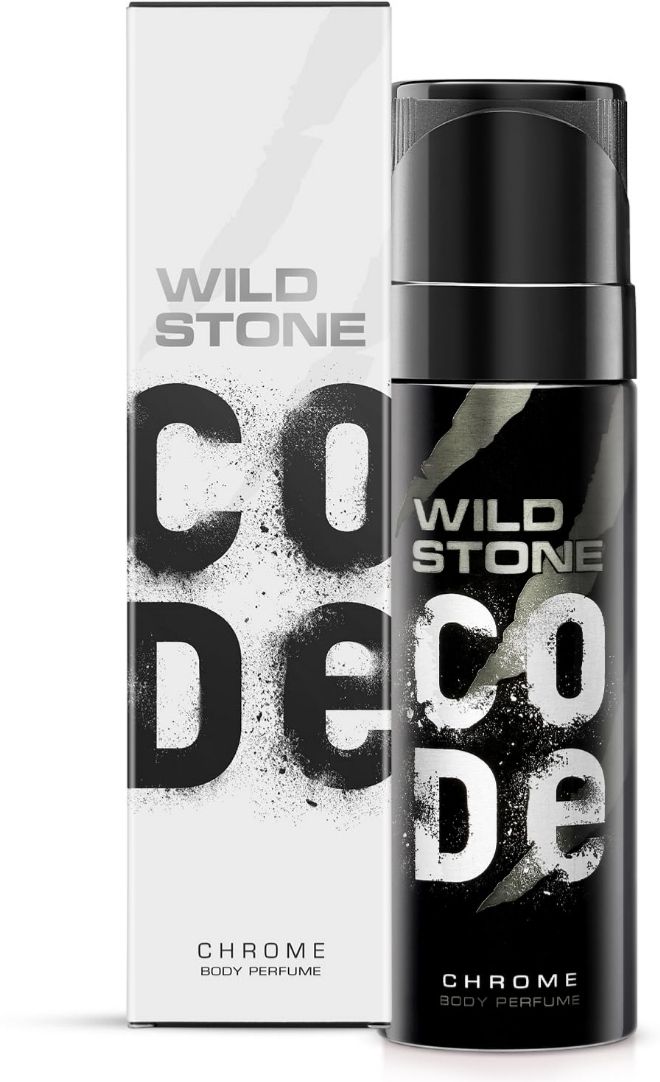 wild stone Code Chrome for_man_120Ml_Pack of 1 Body Mist - For Men-picture-13