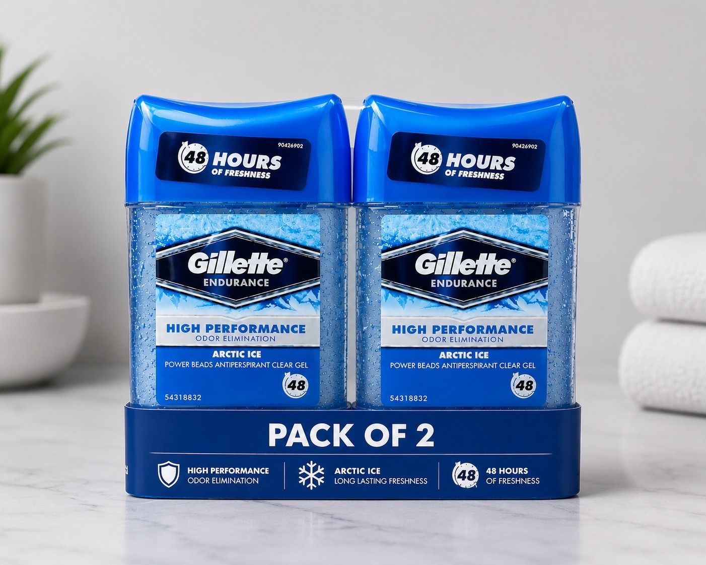 gillette Orefreshing clear gel antiperspirant stickcean Breeze Antiperspirant Gel Deodorant Gel - For Men-picture-49