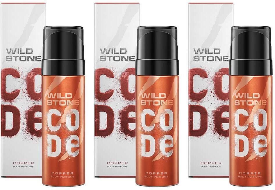 wild stone code Copper Long Lasting Deo for Men, Pack of 3 (150ml each) | Premium Fragrance | Deodorant Spray - For Men-picture-13