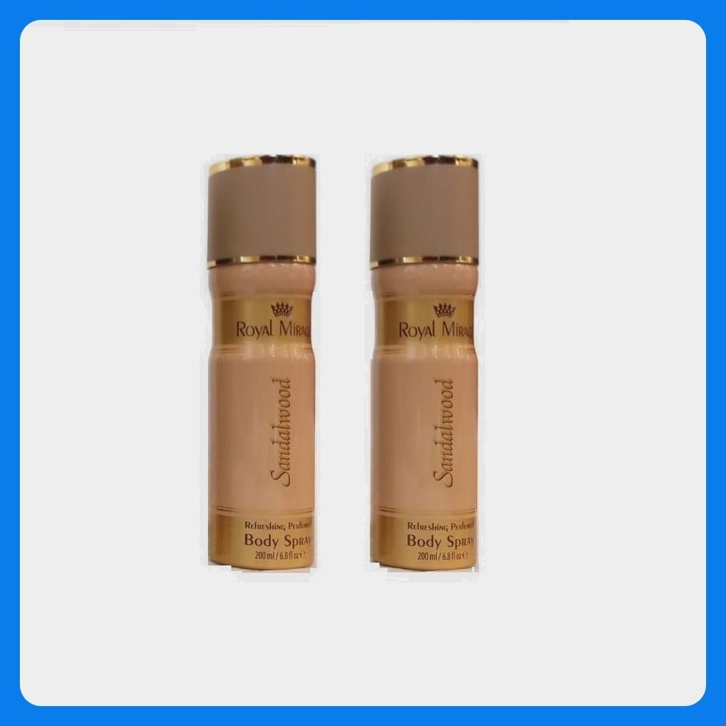 Deo - Sandalwood 200 ml women Deodrant Spray New X 2 Deodorant Spray - For Women-image-35