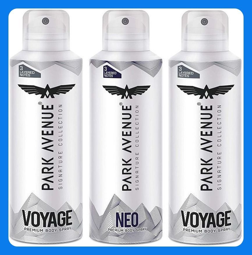 park avenue Signature Deo Collection For Men Combo Pack of 3 (140ml x 3) Brand New Pack Deodorant Spray - For Women-picture-13