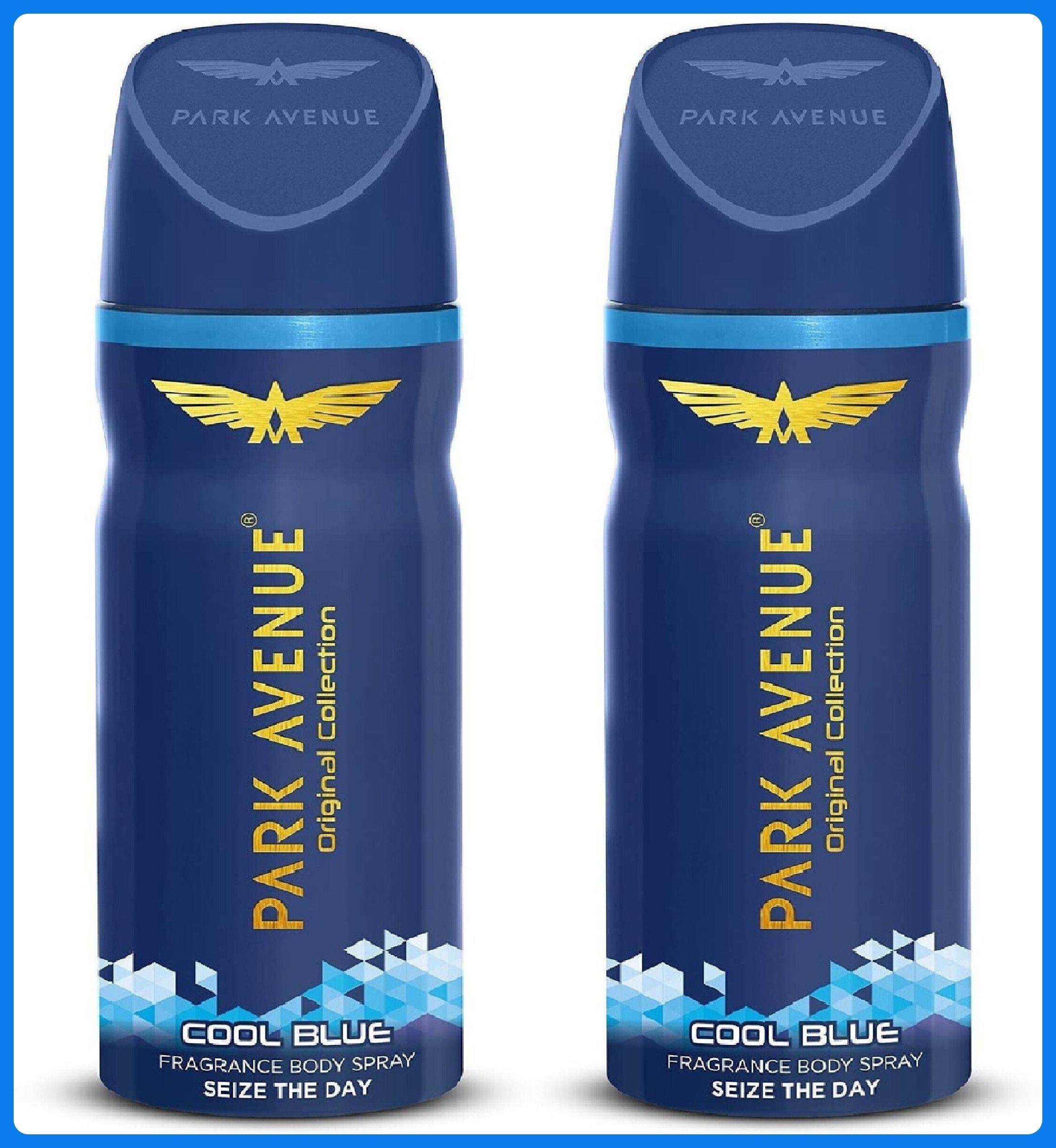 COOL BLUE DEODORANT FOR MEN, 150ML PACK OF 2 PCS Deodorant Spray - For Women-image-1
