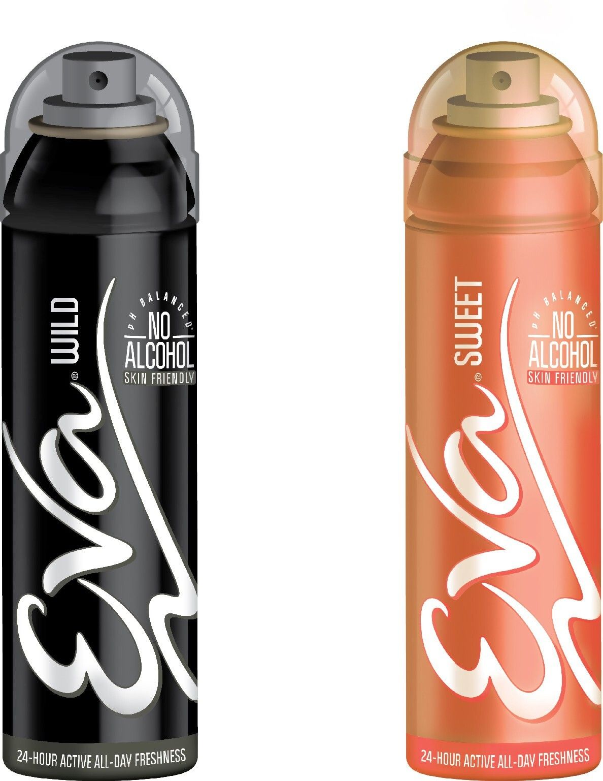 eva Wild 150 ml + Sweet 150 ml (Pack of 2) Deodorant Spray-For Women-picture-4