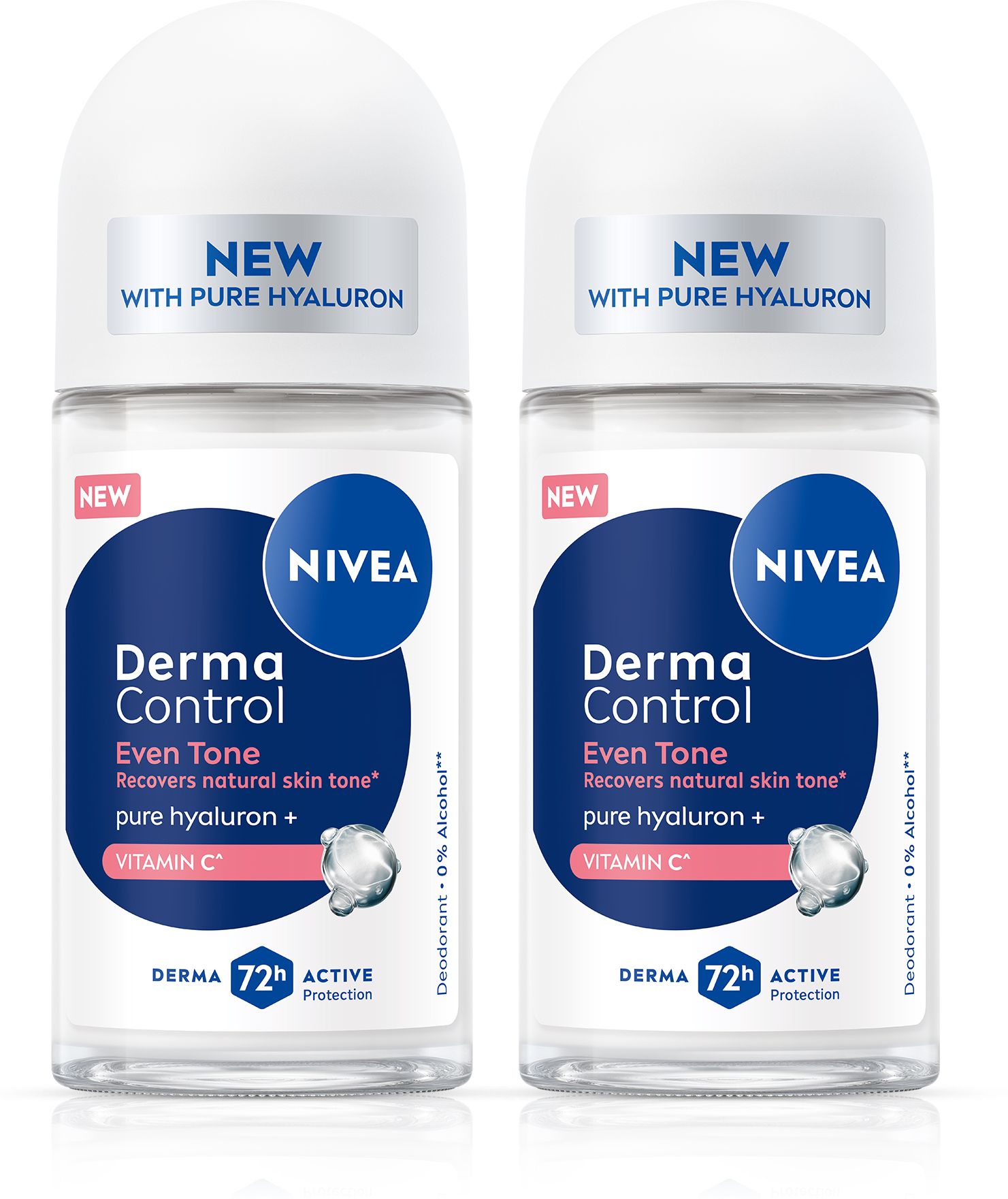 nivea Derma Control Eventone Roll On, 0% Alcohol, Pure Hyaluron & Vit C for Women Deodorant Roll-on - For Women-picture-38