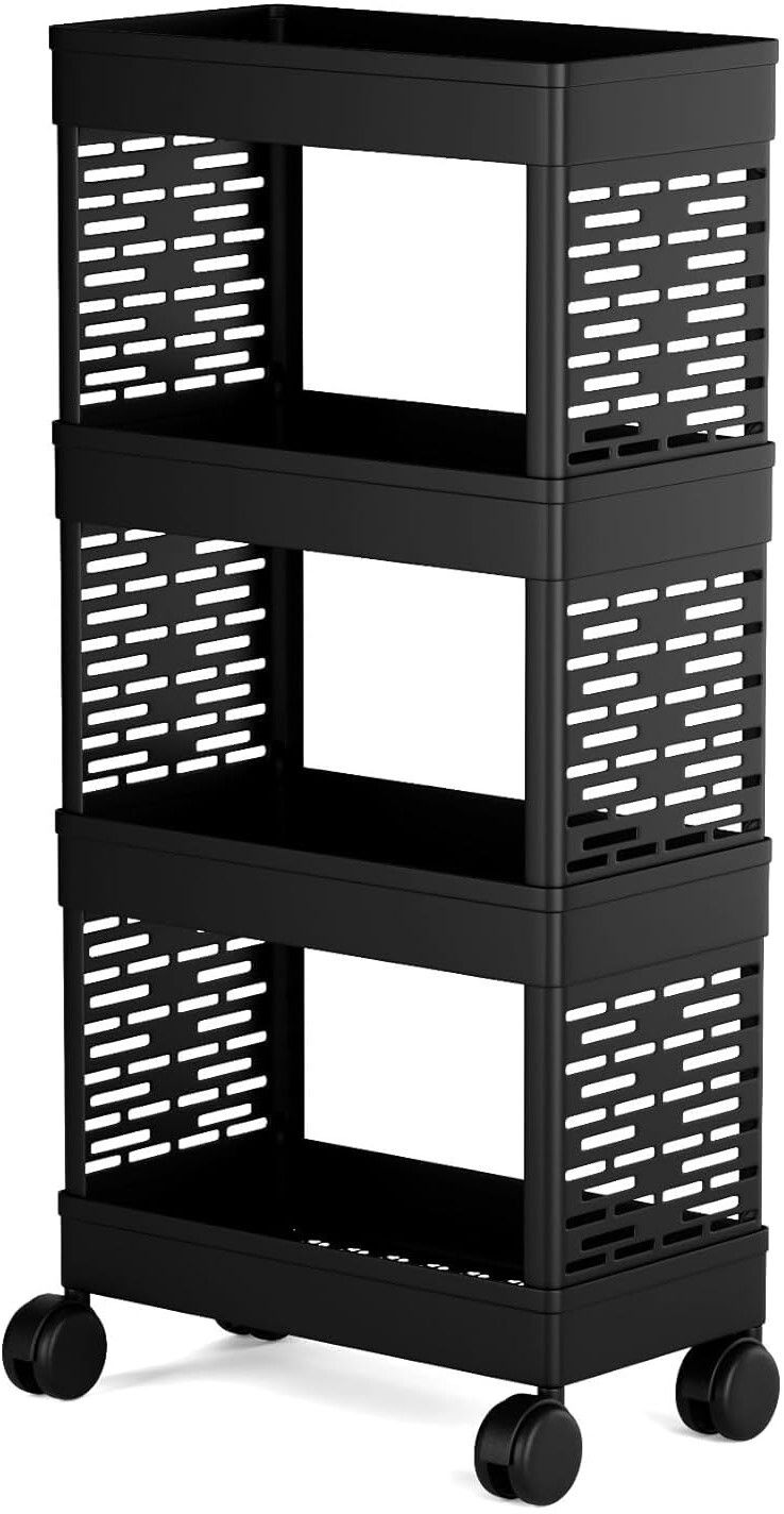 4 Compartments plastic Portable Desk Organizer Drawer-image-12
