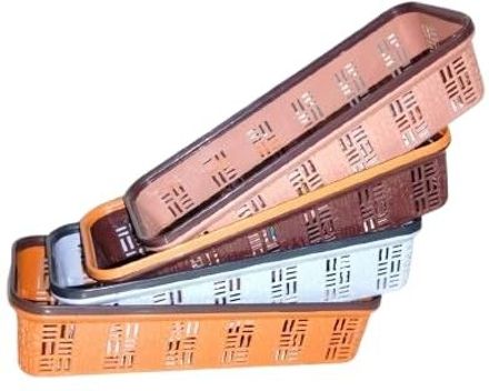 1 Compartments Plastic Multipurpose Desk Organizer Tray-image-7