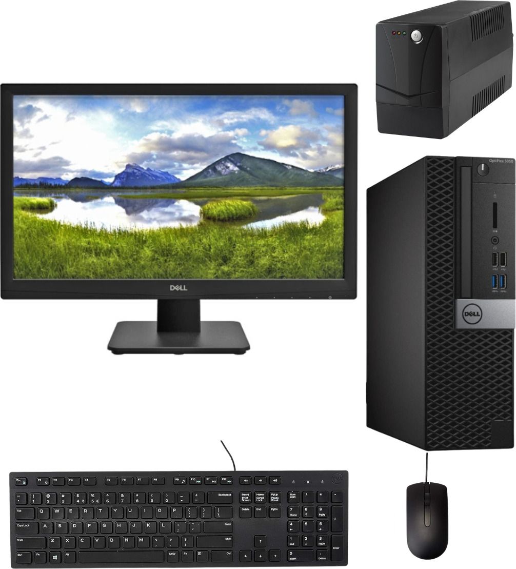 DELL Core i5 (7th Gen) (8 GB / 256 GB / Windows 10) Assembled Desktop Computer-image-7