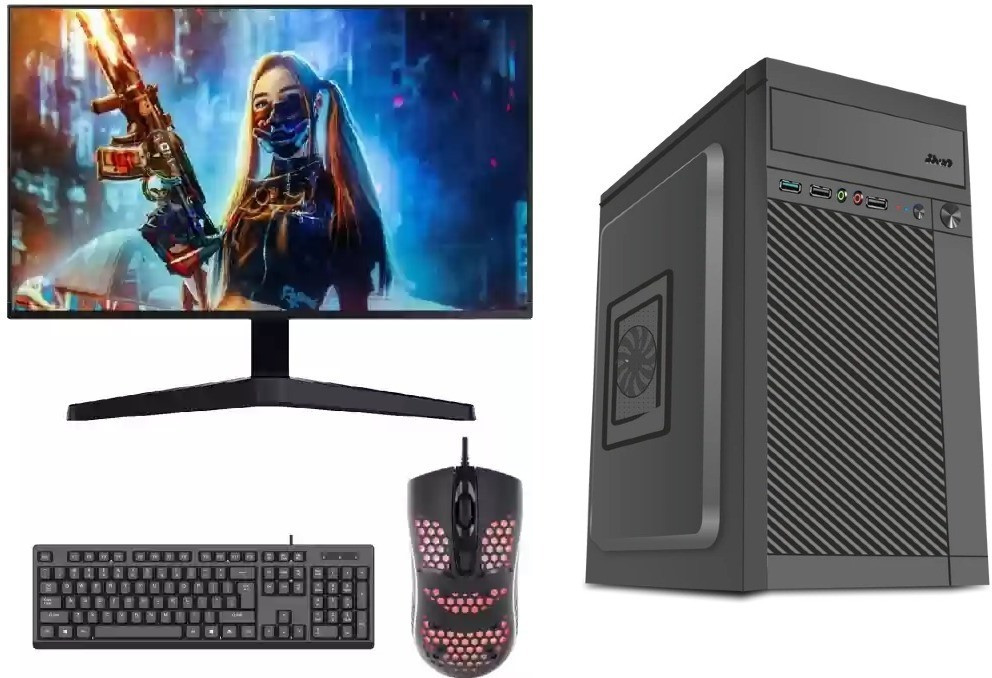 rionix Core i3 (2nd Gen) (8 GB / 256 GB / Windows 11) Assembled Desktop Computer image 1