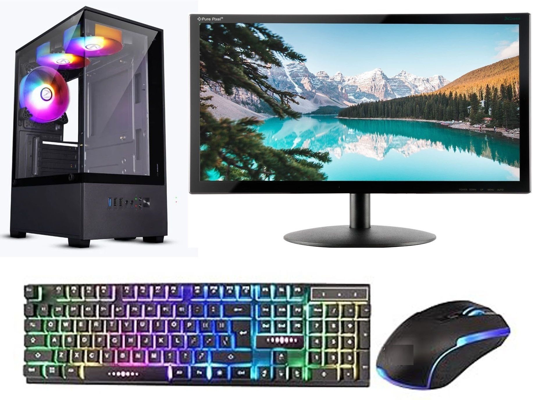 ycs Intel Core i5 (8 GB / 256 GB / Windows 10) Assembled Desktop Computer-image-6