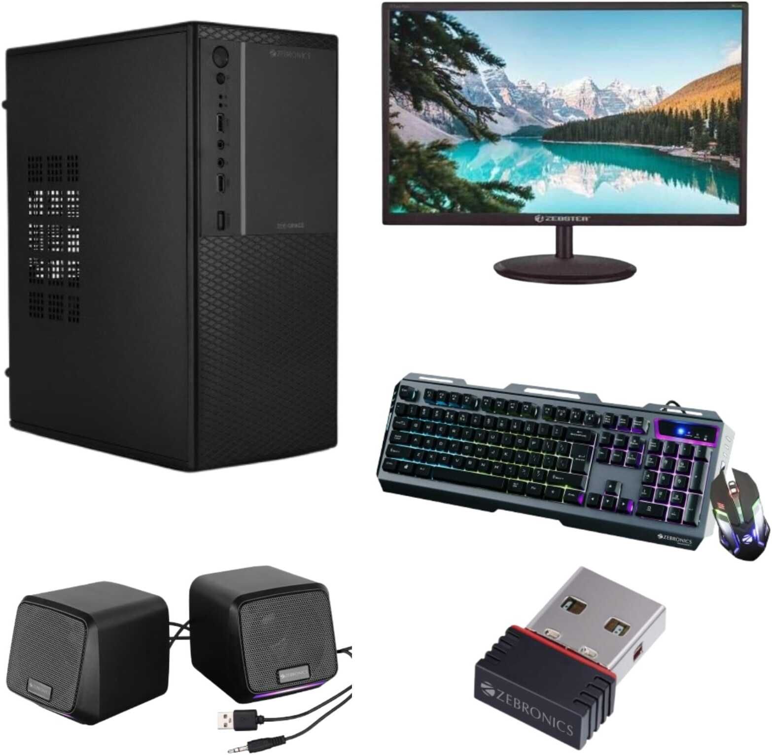 ZEBRONICS Intel Core i5 (8 GB / 500 GB / Windows 11) Assembled Desktop Computer-picture-11