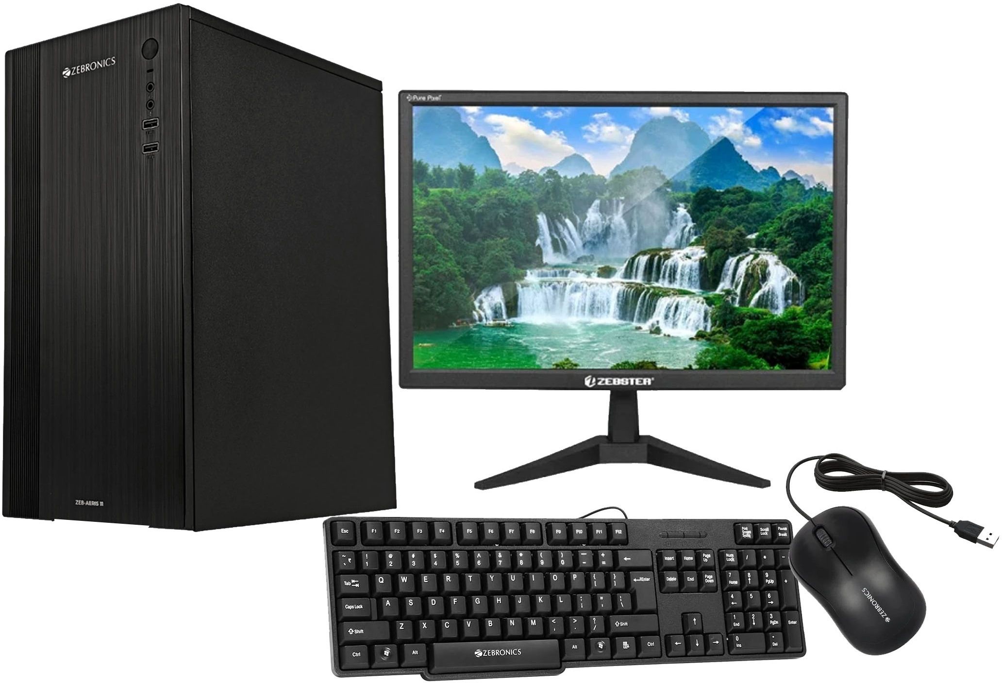 ZEBRONICS Core i5 (4th Gen) (8 GB / 512 GB / Windows 11) Assembled Desktop Computer-image-14