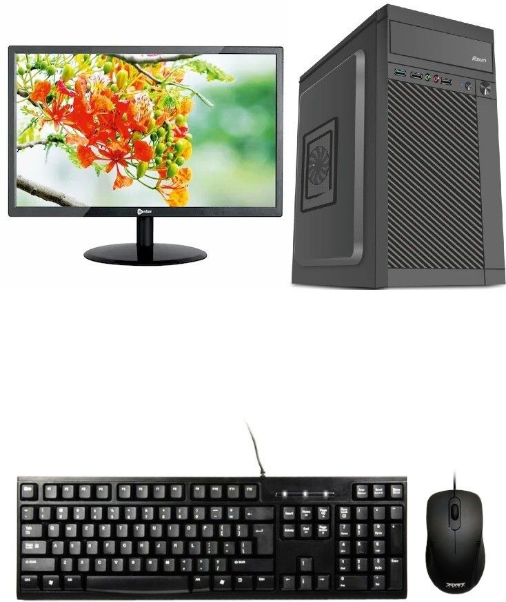 rionix intel Core i3 (4 GB DDR3/128 GB SSD/Windows 11 Home/1 GB INTEL HD/15.1 Inch Screen/RIO 4gb/128GB) with MS Office