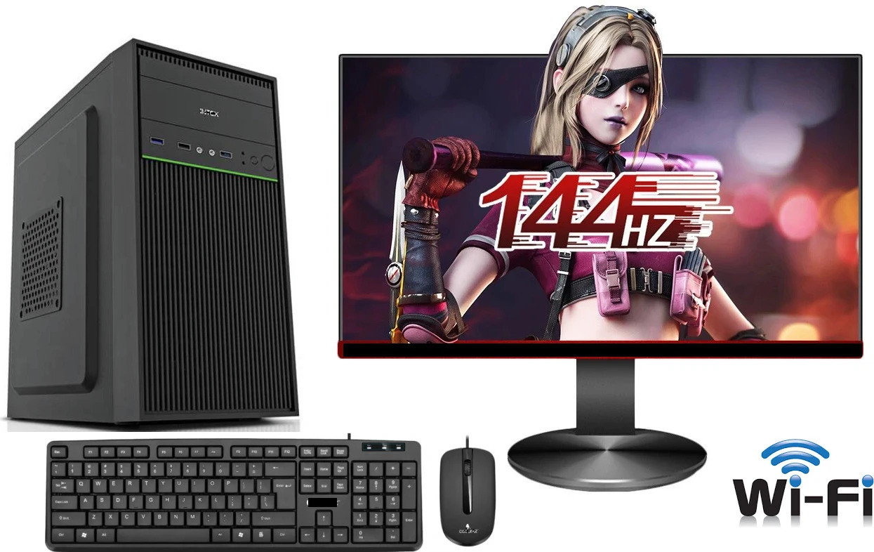 ENTWINO Intel Core i3 (8 GB / 256 GB / Windows 11) Assembled Desktop Computer image 1
