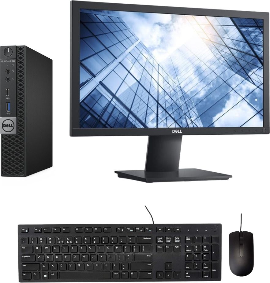 DELL Core i5 (7th Gen) (8 GB / 256 GB / Windows 10) Assembled Desktop Computer-image-9
