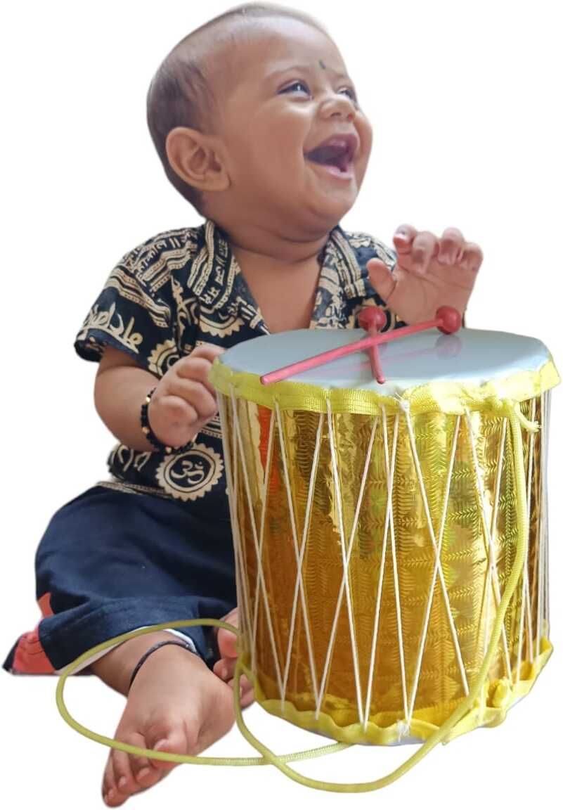 MUSICAL TOYS Rope & Rings Dholak-image-42