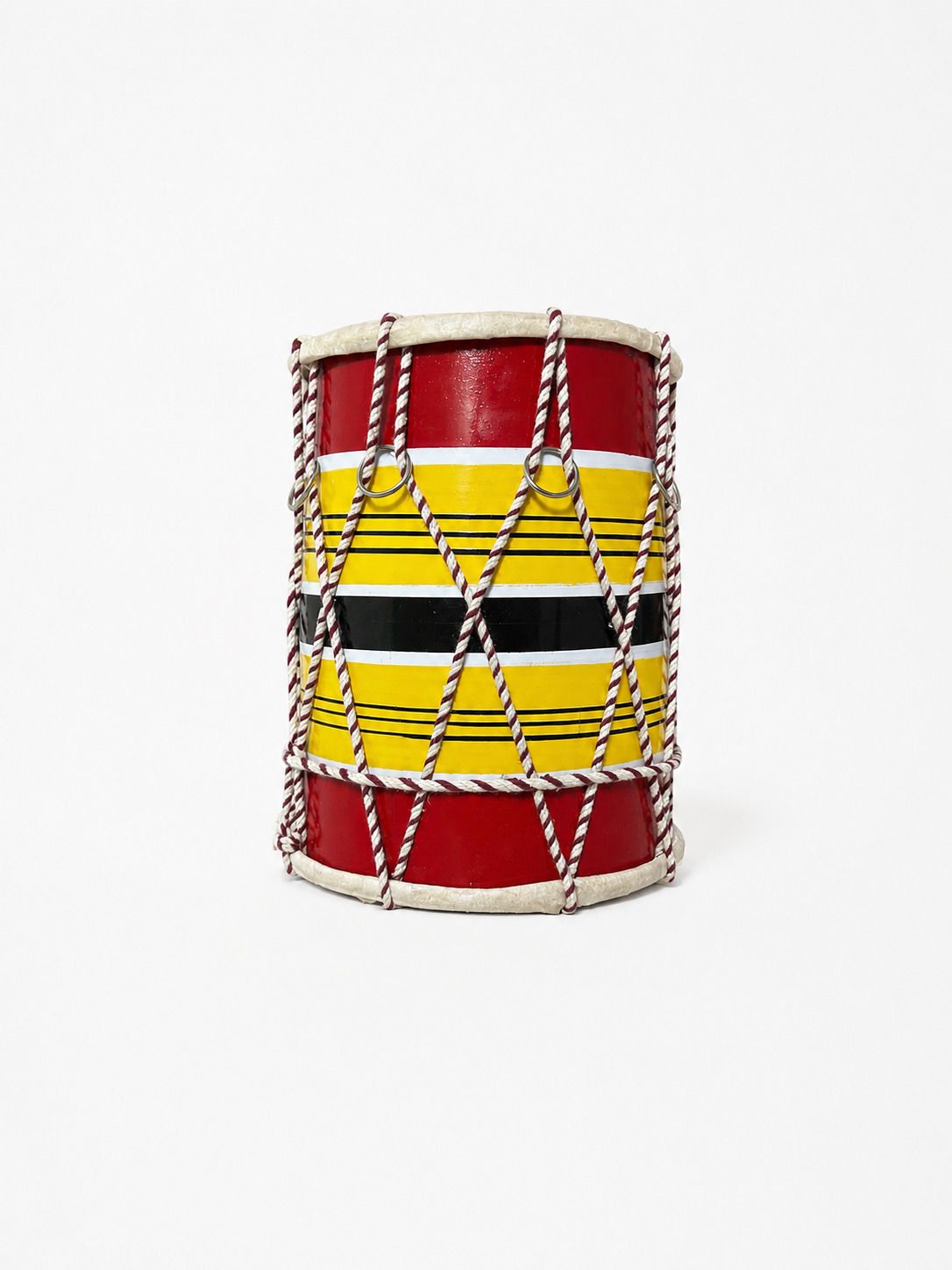 omshritraders Rope Ring 8Inch Plastic Baby Dholak For Kids Rope & Rings Dholki-picture-33