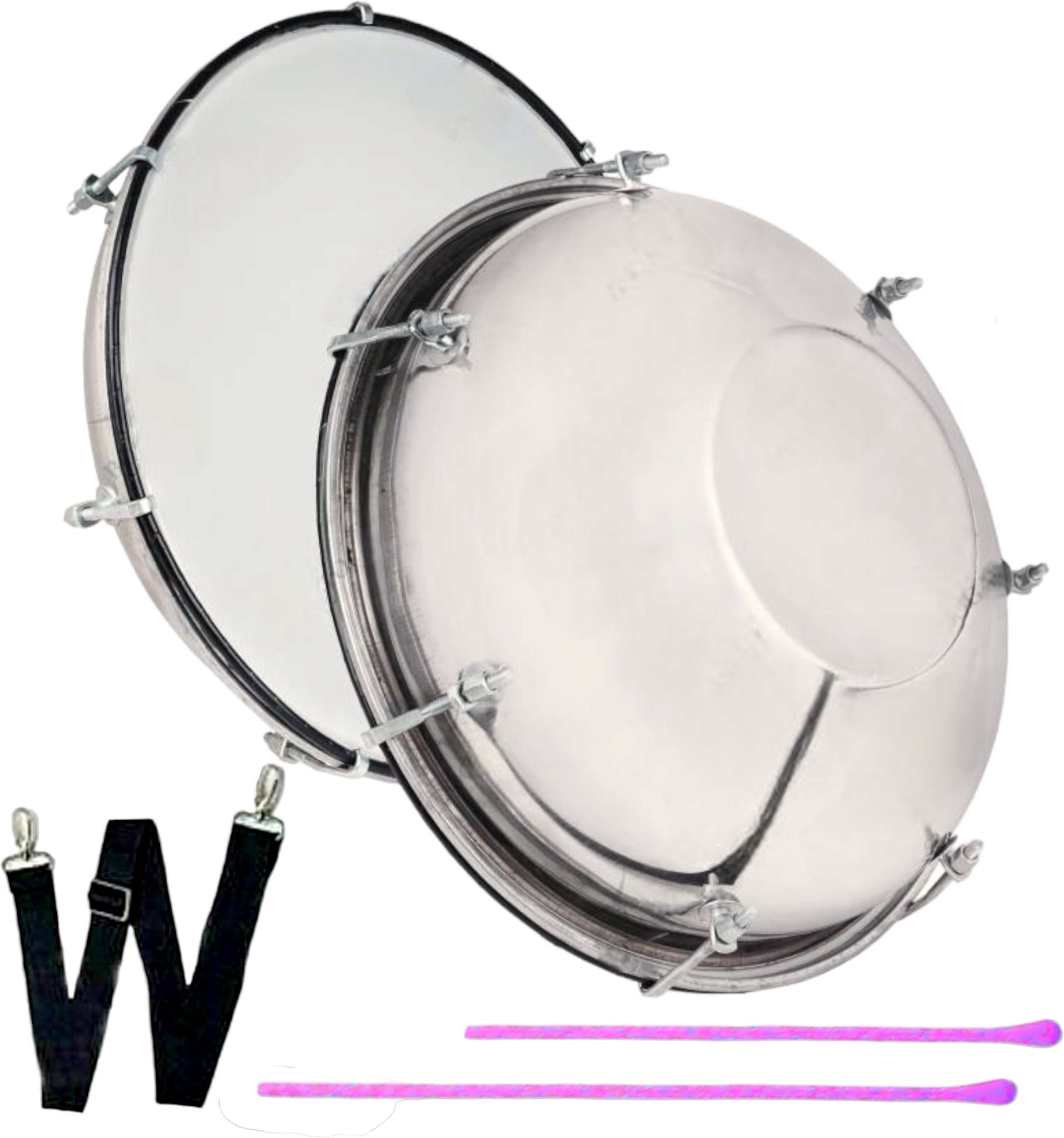 Tasha Drum Set 12 Inch | Professional Quality Dhol | Complete Kit Instrument Conga-image-9
