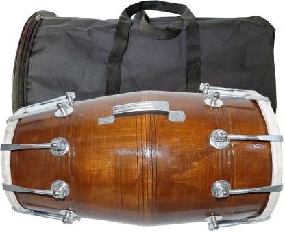 amro Professional Dholak Blue DB5 Nut & Bolts Dholak-picture-25