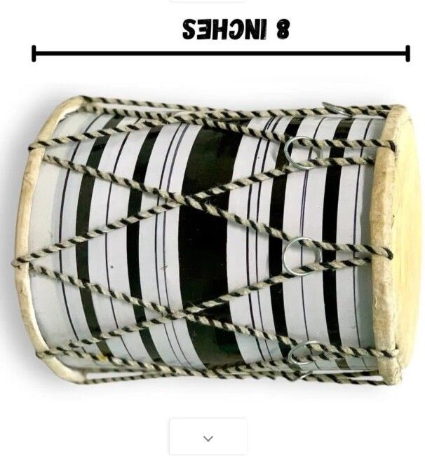 8'' baby23 Rope & Rings Dholki-image-46