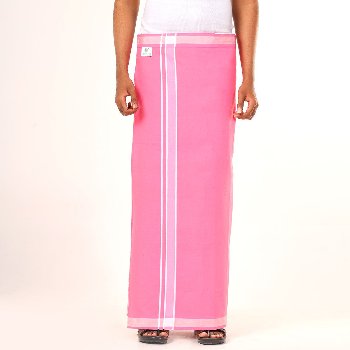 GREEN TEE Men color readymade dhoti Solid Men Dhoti-picture-24