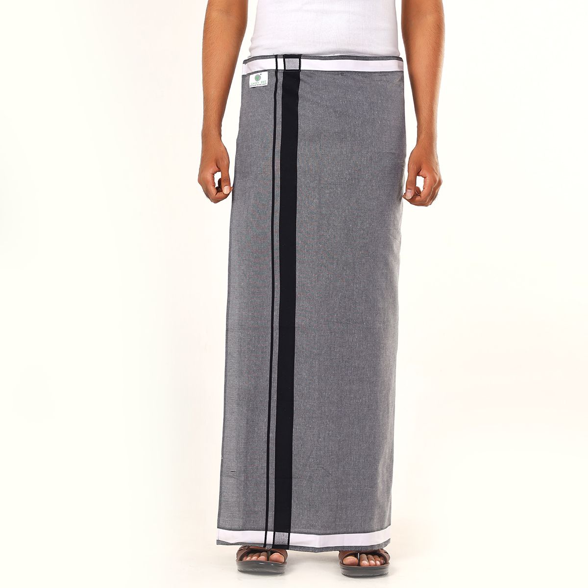 GREEN TEE men readymade dhoti Solid Men Dhoti-picture-33