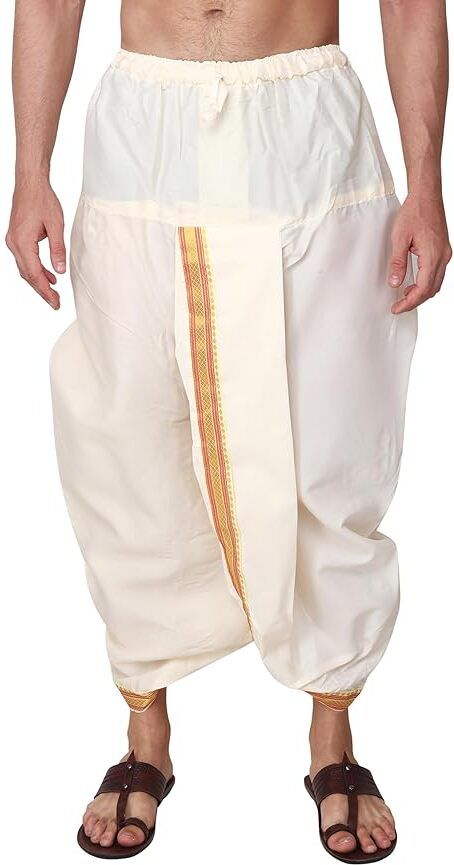 SANMIKA Solid Men Dhoti-picture-26