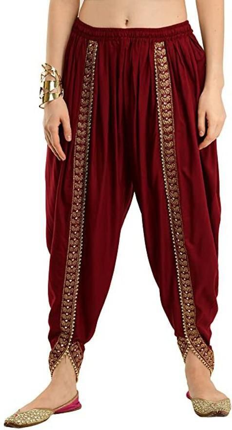Vriaane Solid Women Dhoti-picture-37