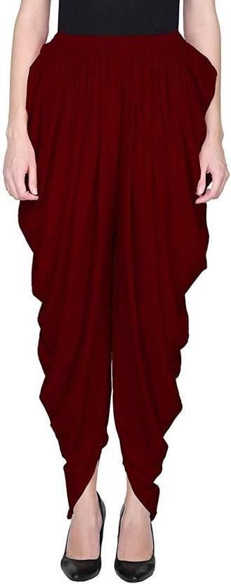 Prashra Dhoti pant Solid Women Dhoti
