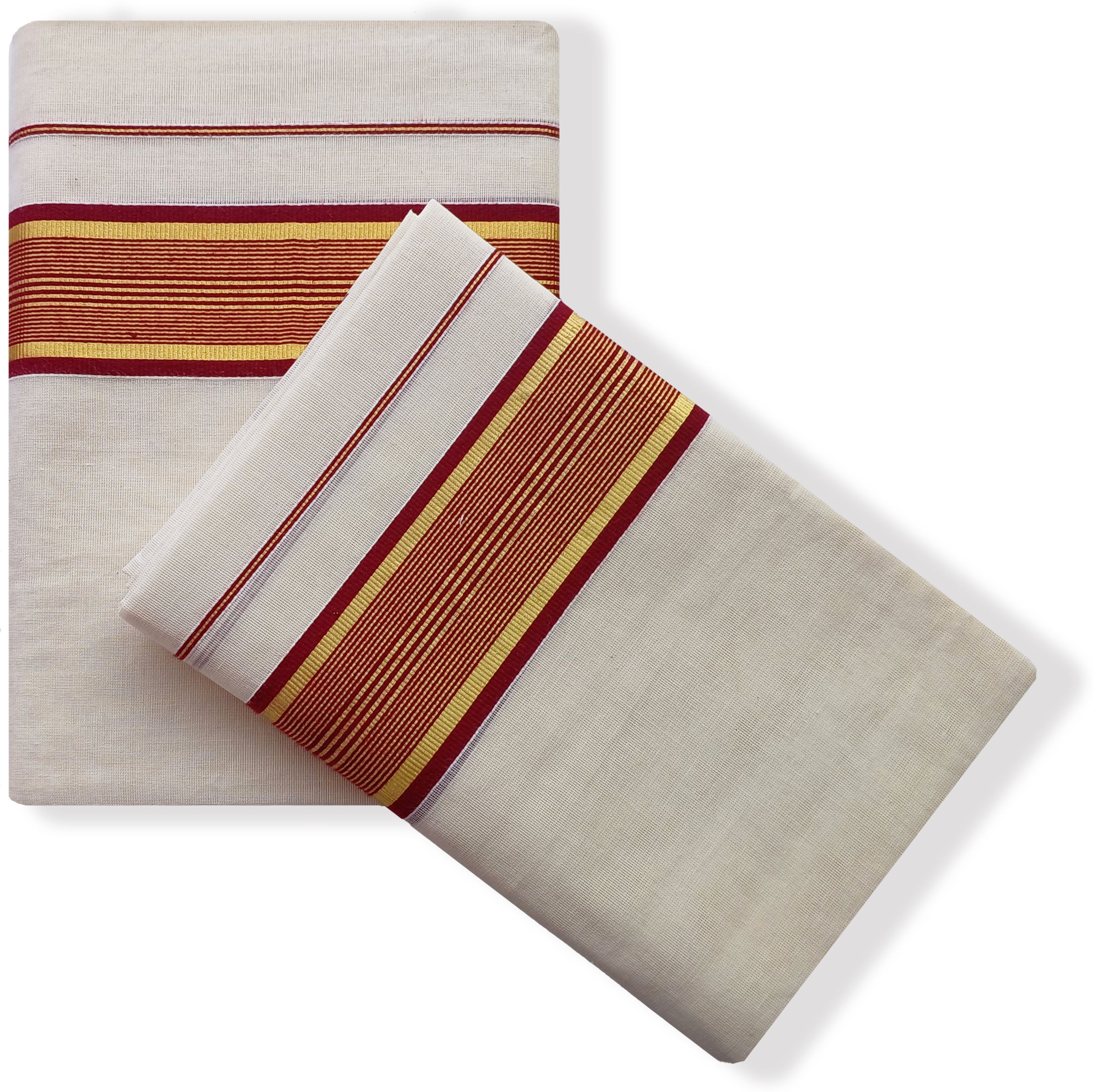 Vairavaa Tex VT 4226 Maroon Single Set Mundu Solid Women Dhoti-image-5