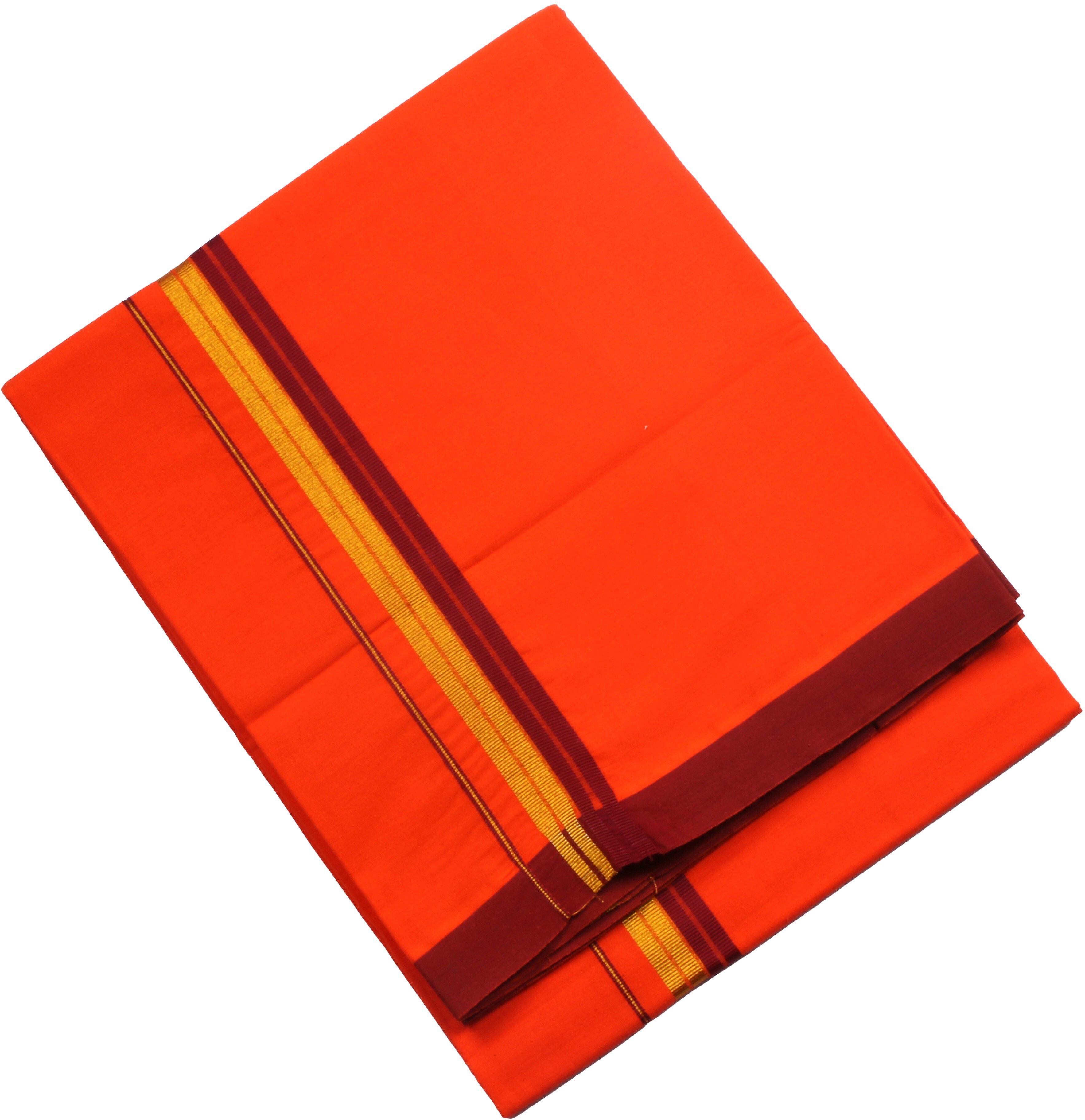 Hornbill Enterprises Single Dhoti-2.00 meter/Lungi/Mundus Solid Men Dhoti-picture-13