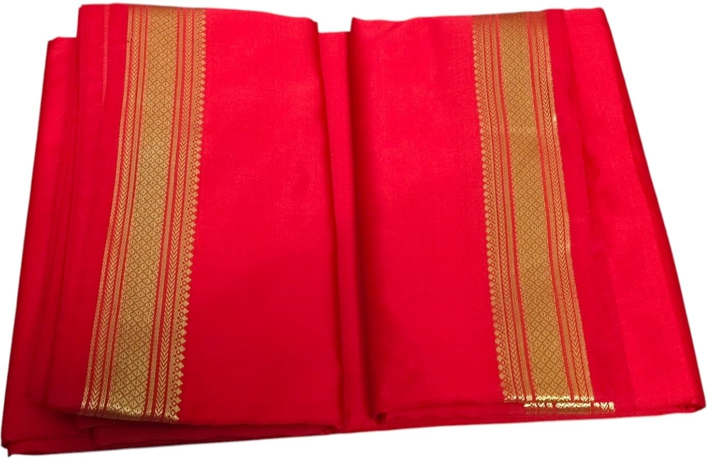 KIRAN SILK Traditional Fancy Man Silk Dhoti & Dupatta With Zari Border Woven Men Dhoti-image-45