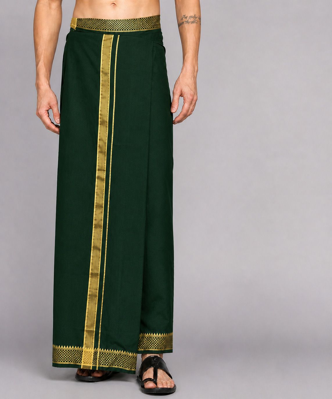 Shriharifabs Solid Men Dhoti-picture-16
