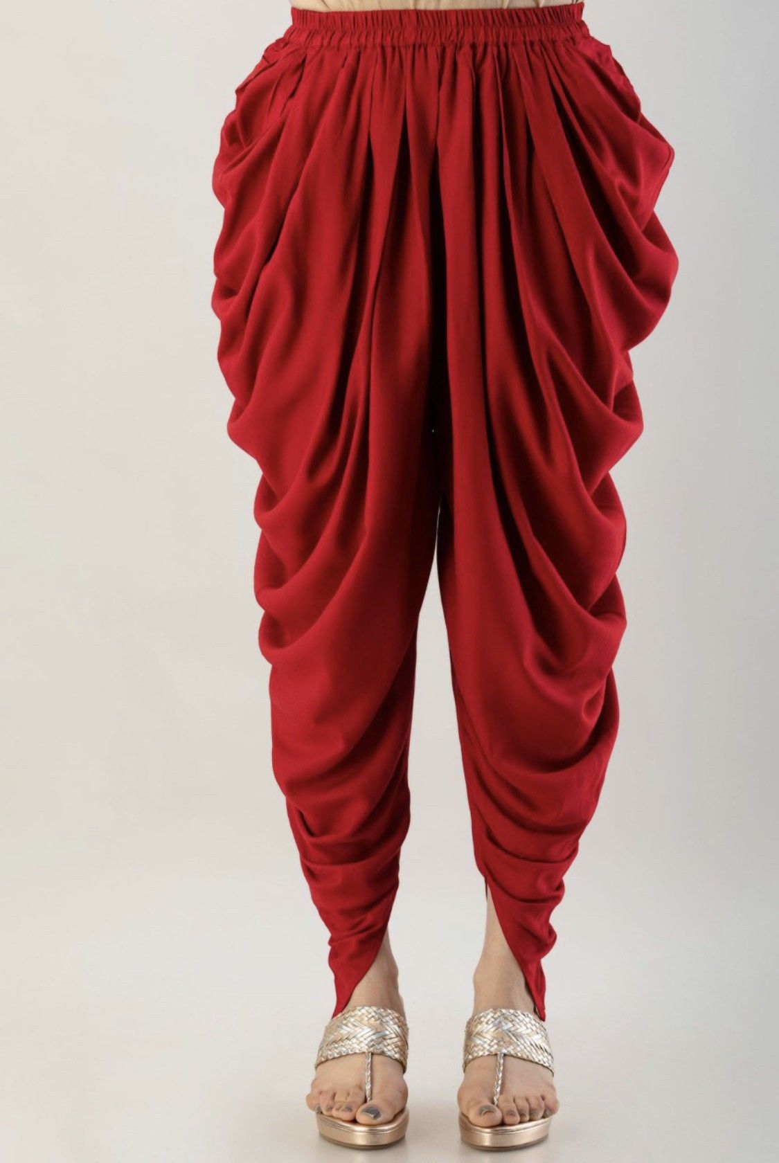 Sundar Dhage Solid Women Dhoti