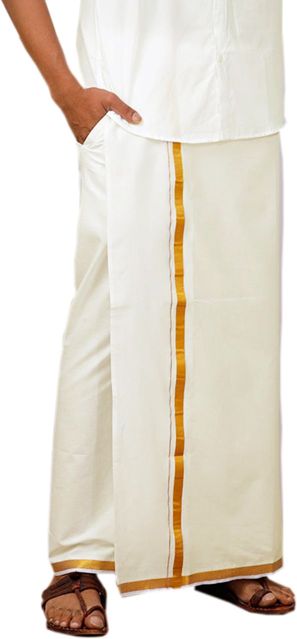 Ramraj Cotton Solid Men Dhoti-picture-25