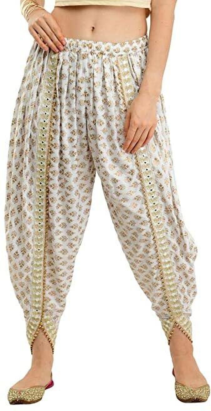 GOGGIAN MOTI DHOTI Self Design Women Dhoti-picture-44