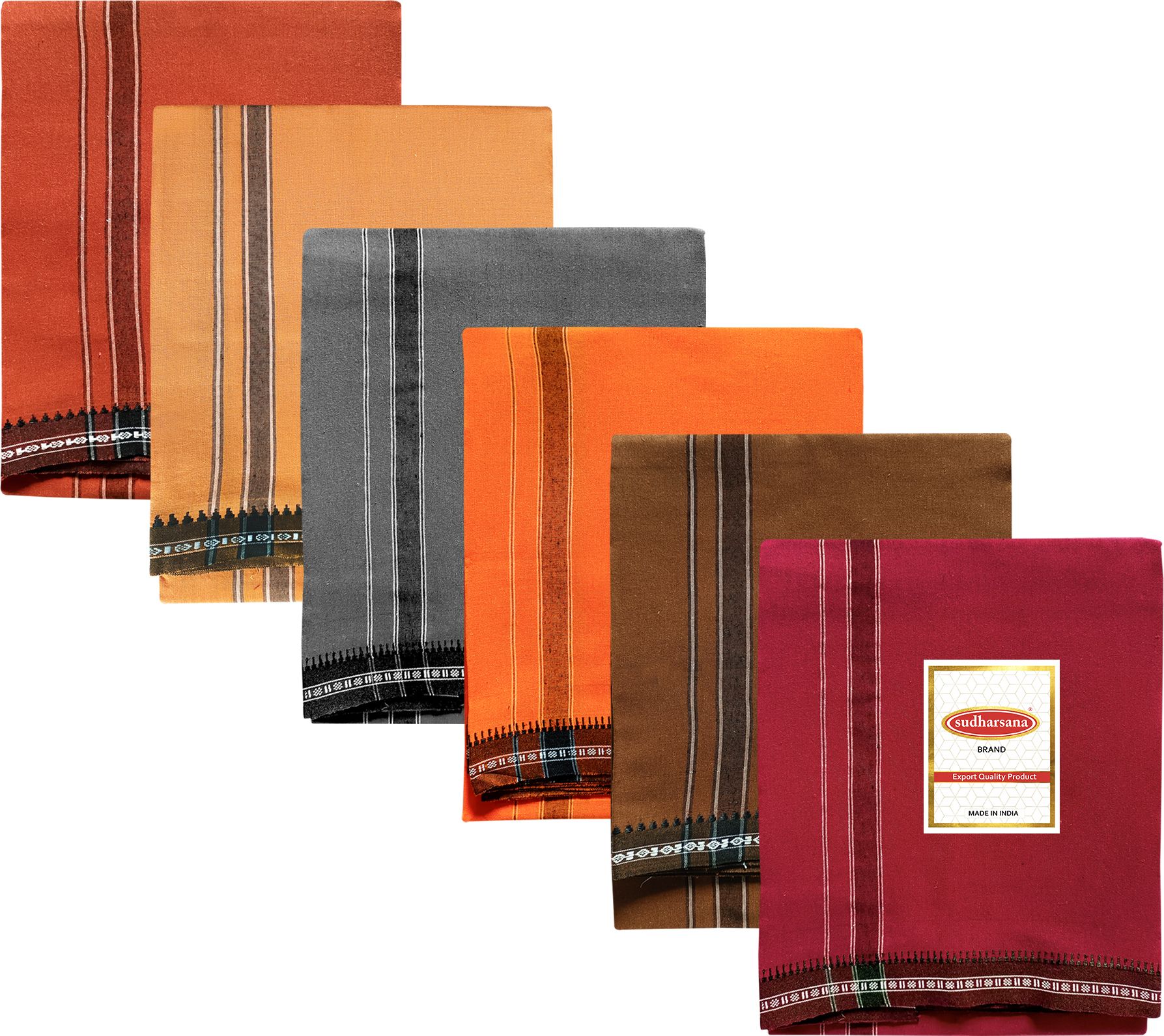 sudharsana Solid Men Dhoti-picture-20