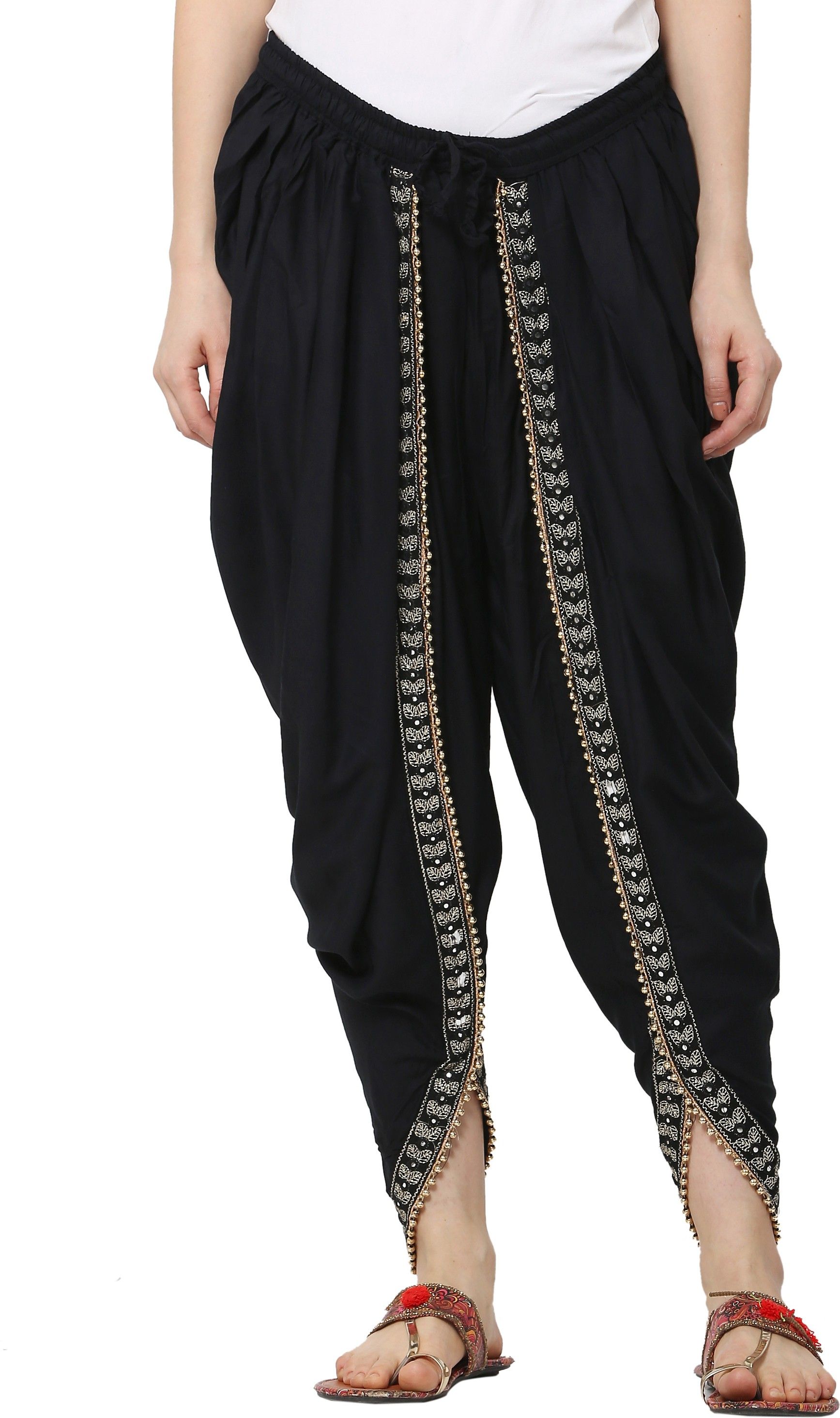 R K Fashion RJ-02 Solid Women Dhoti-image-13